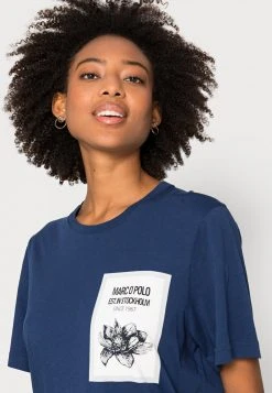 Marc O'Polo T-Shirt Basic - Noble Blue | Damen -Marc O'Polo Verkäufe b7aab88edede4c9db737cab7dc9bf827