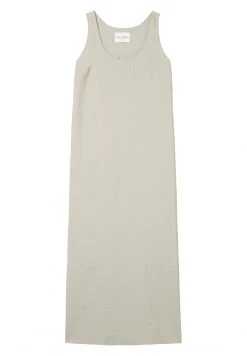 Marc O'Polo DRESS FLUENT STYLE PLEAT AT BACK MIDI LENGTH - Maxikleid - Herbal Steam | Damen -Marc O'Polo Verkäufe b85641fc896a43fda69a025a8fc60f63