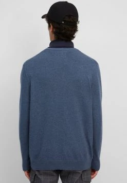Marc O'Polo HOCHWERTIGER MIX - Strickpullover - Tweed Blue | Herren -Marc O'Polo Verkäufe b903dd40f8c6475ab3a2c2be18971ebf