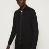 Marc O'Polo TRAINER WITH ZIP - Strickjacke - Black | Herren