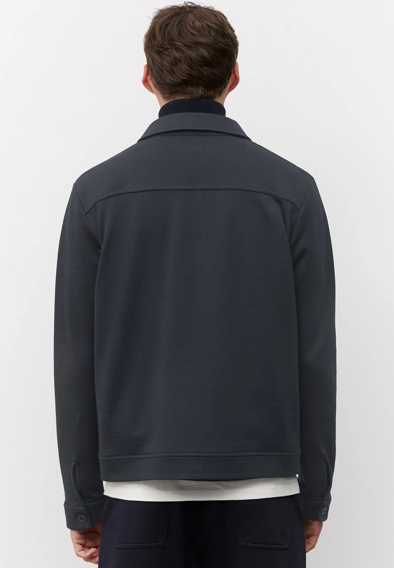 Marc O'Polo Herren Sweatjacke - Dark Navy 2 Marc O'Polo Herren Sweatjacke - Dark Navy – Bild 2