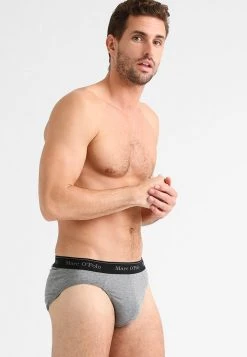 Marc O'Polo Herren 3 PACK - Slip - Black