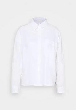 Marc O'Polo BLOUSE LONG SLEEVE KENT COLLAR - Bluse - White | Damen