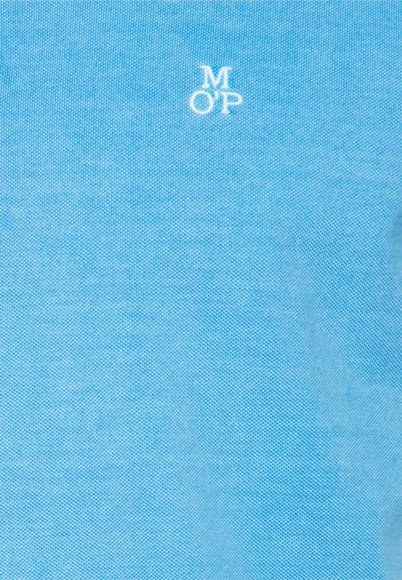 Marc O'Polo SHORT SLEEVE RIB DETAILS SLITS AT HEM - Poloshirt - Azure Blue | Herren 5 Marc O'Polo SHORT SLEEVE RIB DETAILS SLITS AT HEM - Poloshirt - Azure Blue | Herren – Bild 5