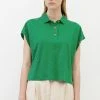 Marc O'Polo Damen Poloshirt - Preppy Green