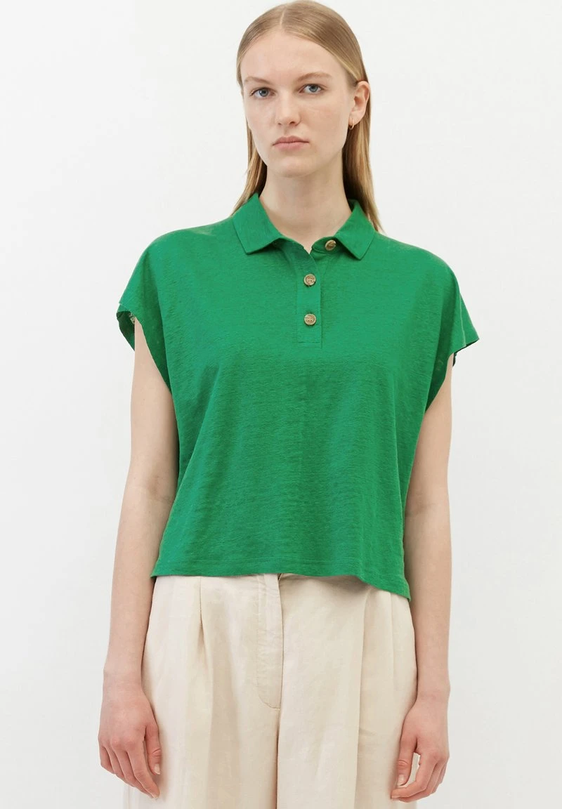 Marc O'Polo Damen Poloshirt - Preppy Green 1 Marc O'Polo Damen Poloshirt - Preppy Green