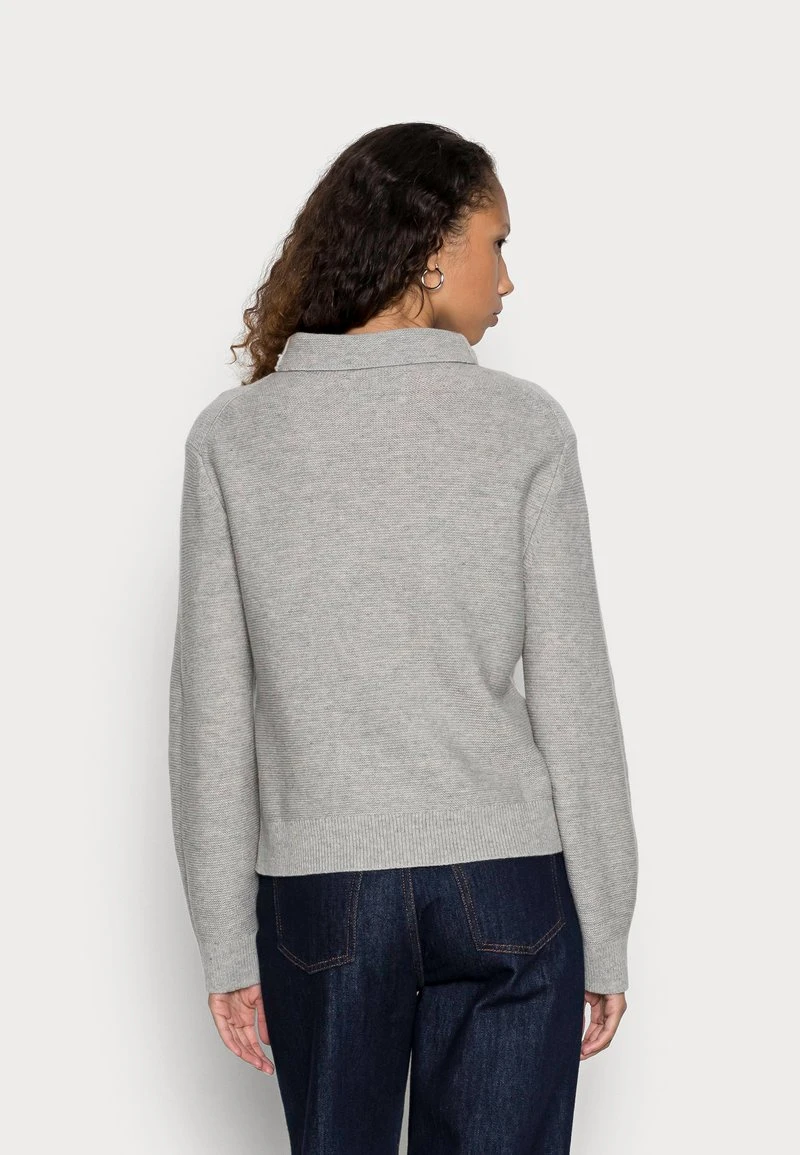 Marc O'Polo LONGSLEEVE ROUND-NECK LINKS STRUCTURE - Strickpullover - Foggy Melange | Damen 3 Marc O'Polo LONGSLEEVE ROUND-NECK LINKS STRUCTURE - Strickpullover - Foggy Melange | Damen – Bild 3