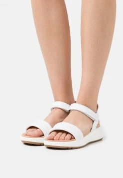 Marc O'Polo SPORTY - Plateausandalette - White | Damen