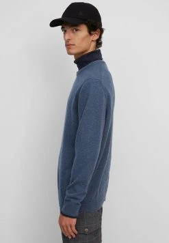 Marc O'Polo HOCHWERTIGER MIX - Strickpullover - Tweed Blue | Herren -Marc O'Polo Verkäufe bdf43a35dd76489e84b56cd57b30a524