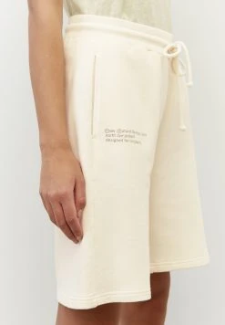 Marc O'Polo Damen Shorts - White Cotton