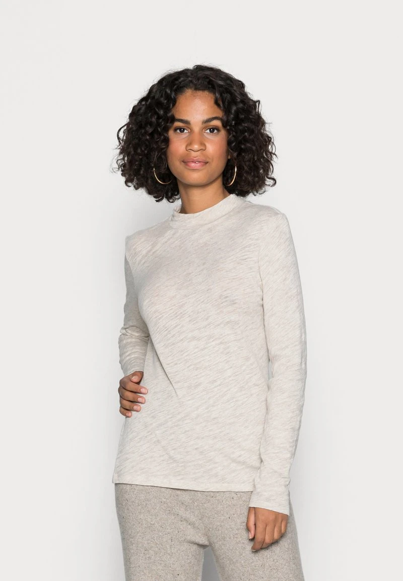 HIGH NECK LONG SLEEVE - Langarmshirt - winter wheat melange Marc O'Polo HIGH NECK LONG SLEEVE - Langarmshirt - Winter Wheat Melange | Damen -Marc O'Polo Verkäufe be57ac30bf32433f9c2d952469b57e46