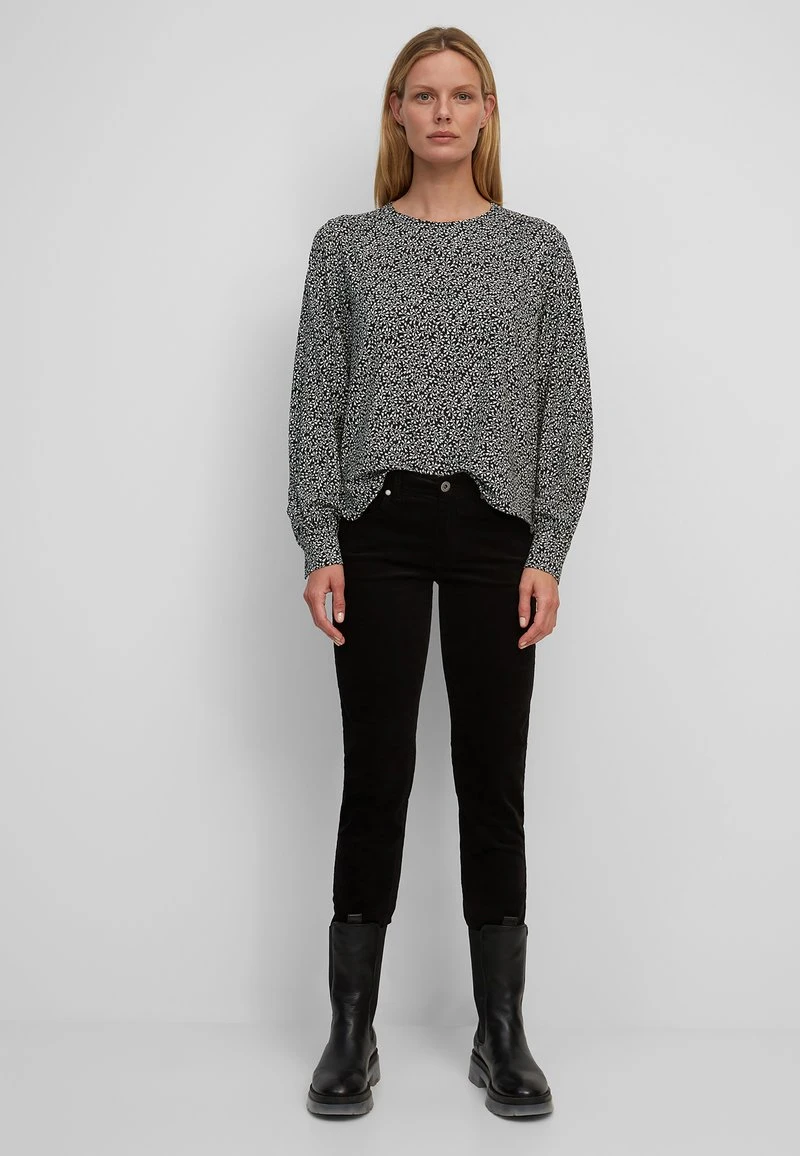 Marc O'Polo AUS LENZING™ ECOVERO™ - Langarmshirt - Multi/black | Damen 2 Marc O'Polo AUS LENZING™ ECOVERO™ - Langarmshirt - Multi/black | Damen – Bild 2