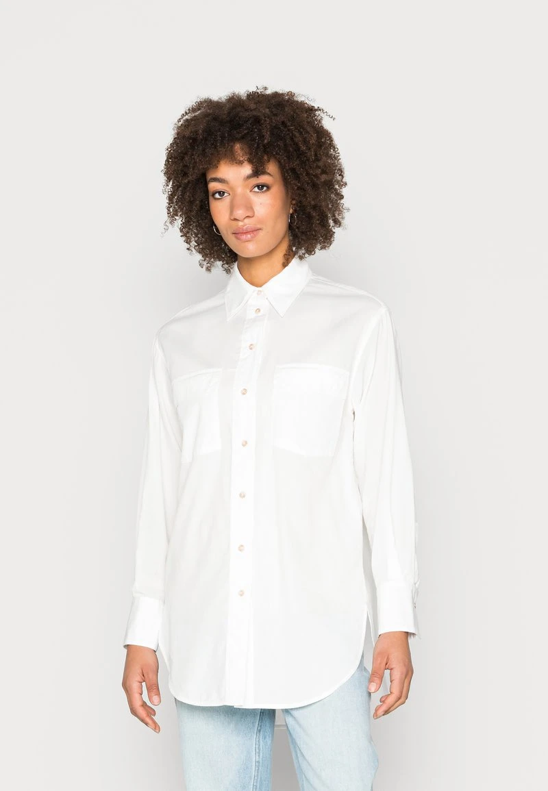 Marc O'Polo BLOUSE LONG SLEEVE KENT COLLAR - Bluse - Salty White | Damen 1 Marc O'Polo BLOUSE LONG SLEEVE KENT COLLAR - Bluse - Salty White | Damen