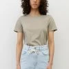 Marc O'Polo T-Shirt Basic - Herbal Steam | Damen