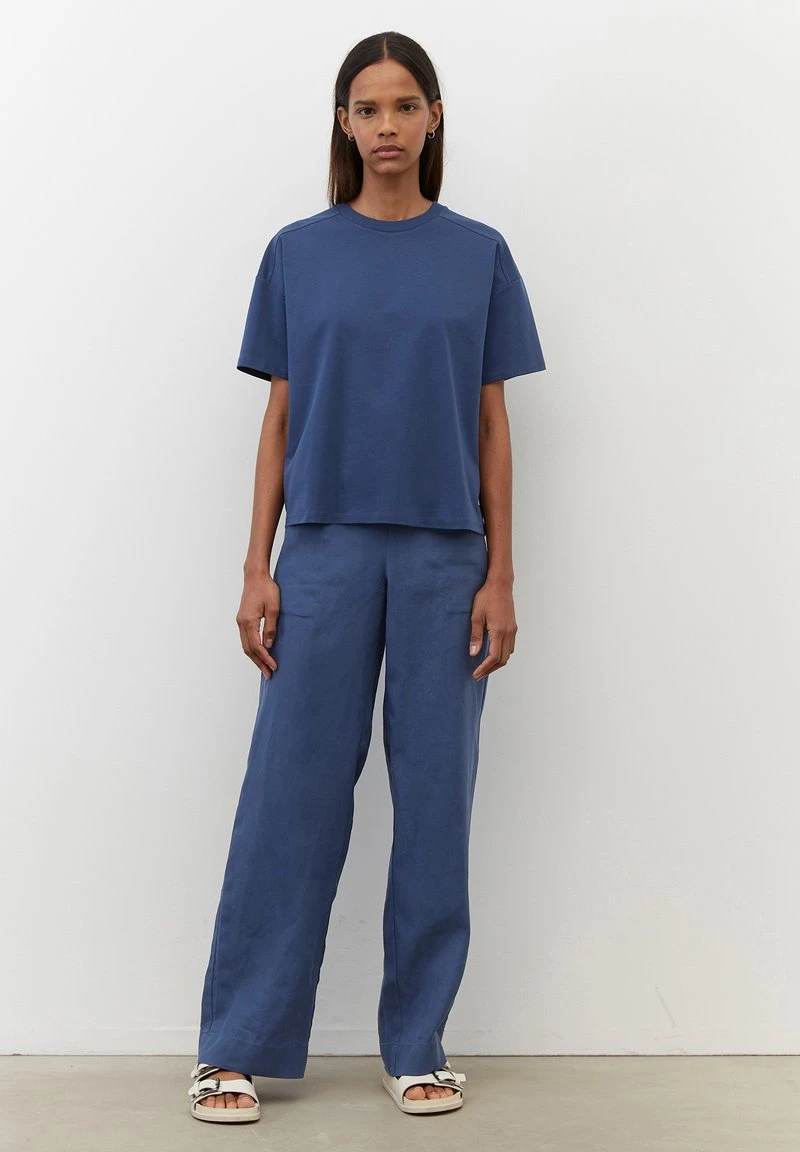 REINER - T-Shirt basic - noble blue Marc O'Polo Damen REINER - T-Shirt Basic - Noble Blue -Marc O'Polo Verkäufe c0494913b67e45e58c6caefd1f25c49d