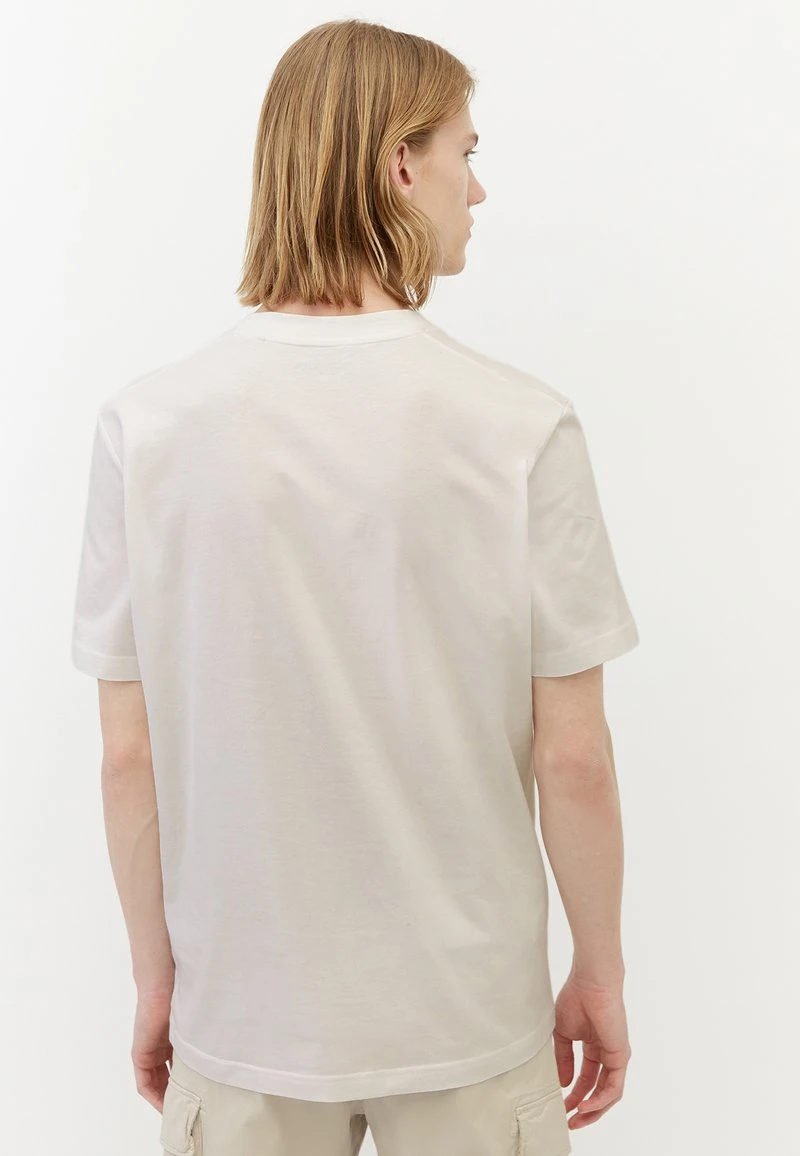 Marc O'Polo T-Shirt Print - Egg White | Herren 4 Marc O'Polo T-Shirt Print - Egg White | Herren – Bild 4