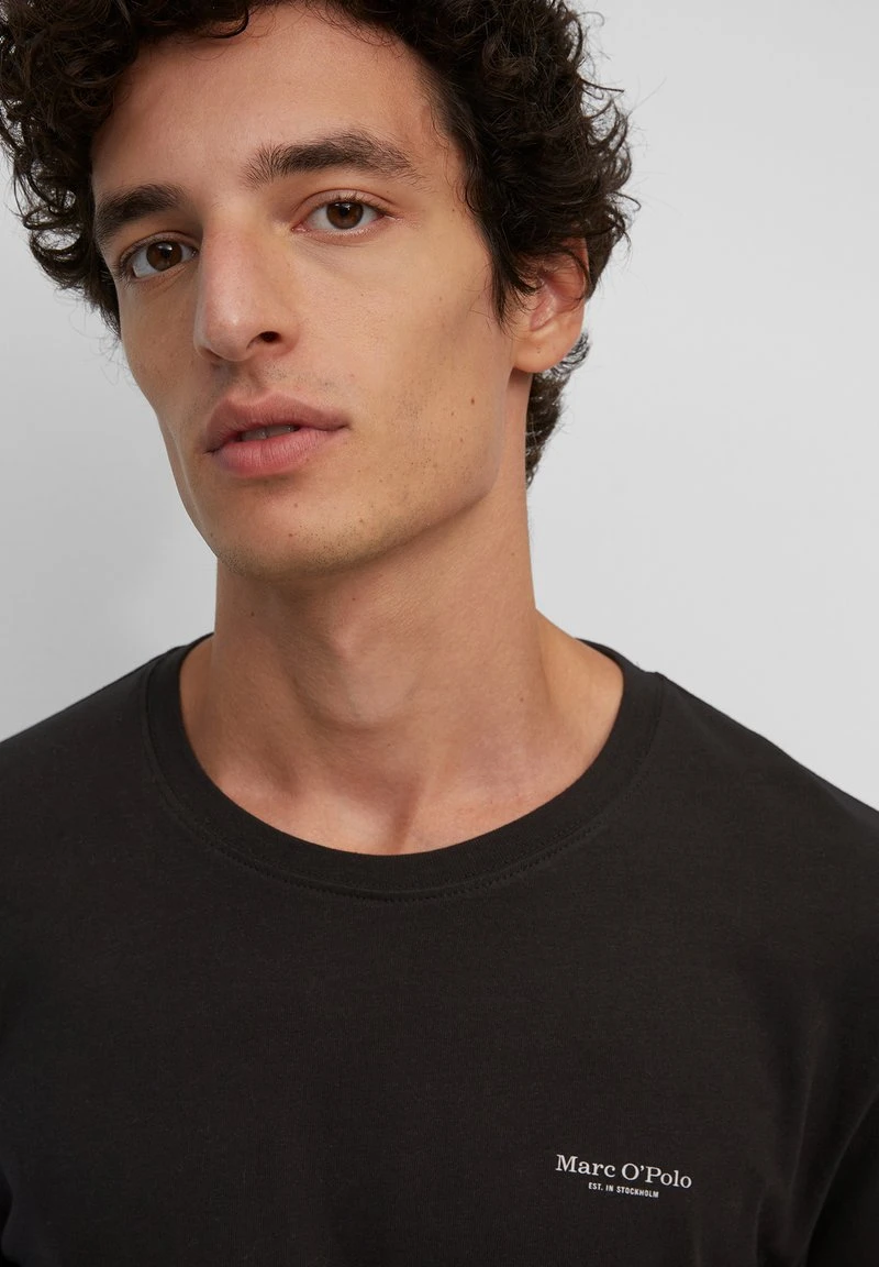 Marc O'Polo Langarmshirt - Black | Herren 5 Marc O'Polo Langarmshirt - Black | Herren – Bild 5