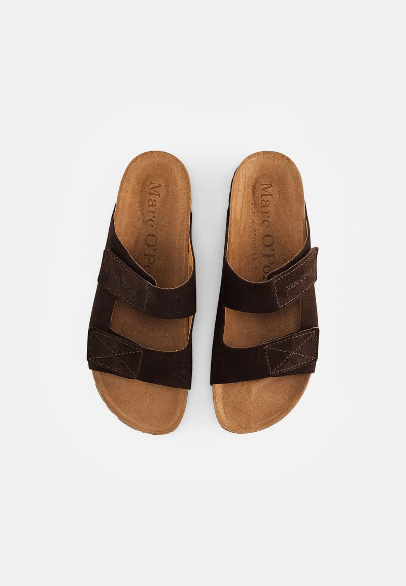 Marc O'Polo BORIS - Pantolette Flach - Dark Brown | Herren 4 Marc O'Polo BORIS - Pantolette Flach - Dark Brown | Herren – Bild 4