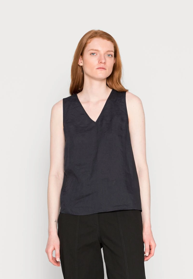 Marc O'Polo BLOUSE SLEEVELESS BACKSIDE PLEAT - Bluse - Deep Sky | Damen 1 Marc O'Polo BLOUSE SLEEVELESS BACKSIDE PLEAT - Bluse - Deep Sky | Damen