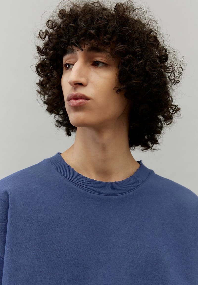 Marc O'Polo Sweatshirt - Washed Blue | Herren 5 Marc O'Polo Sweatshirt - Washed Blue | Herren – Bild 5