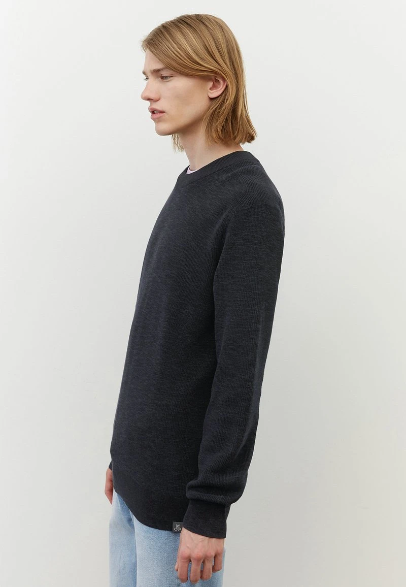Marc O'Polo Strickpullover - Dark Navy | Herren 3 Marc O'Polo Strickpullover - Dark Navy | Herren – Bild 3