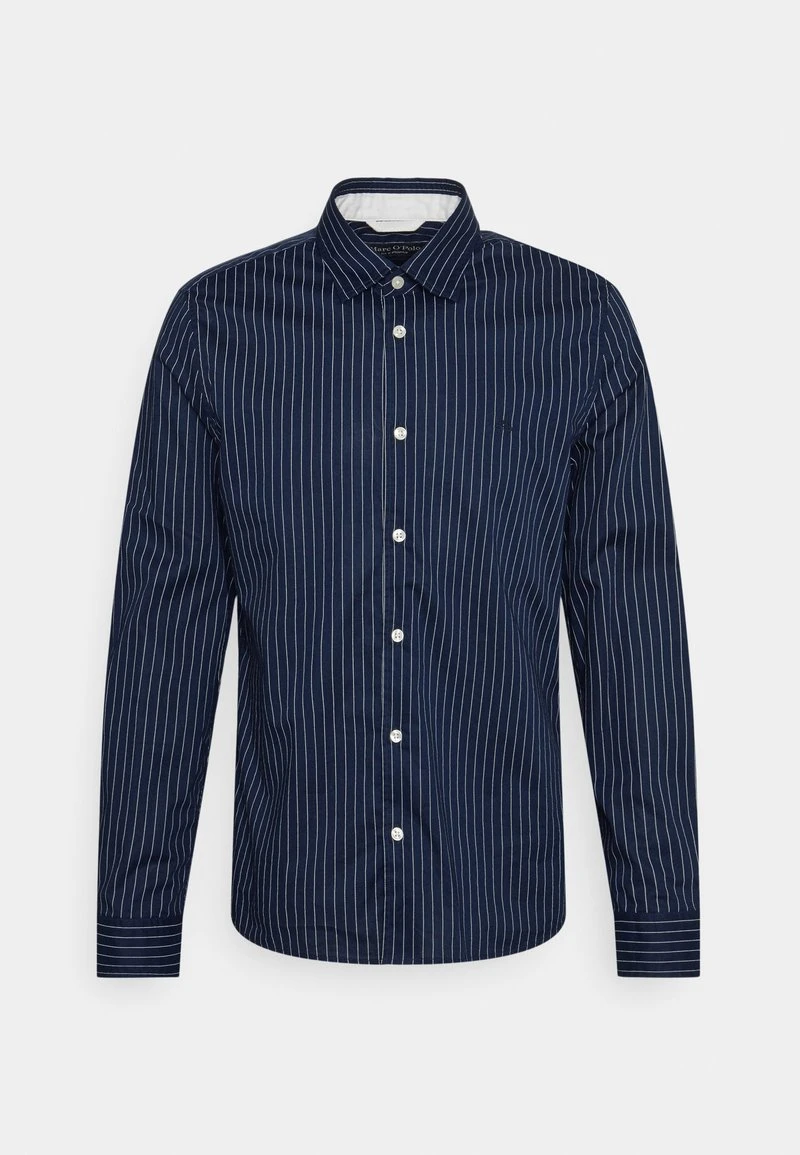Marc O'Polo KENT COLLAR LONG SLEEVE SHAPED FIT WITHOUT BACKDARTS - Hemd - Multi/dark Navy | Herren 4 Marc O'Polo KENT COLLAR LONG SLEEVE SHAPED FIT WITHOUT BACKDARTS - Hemd - Multi/dark Navy | Herren – Bild 4