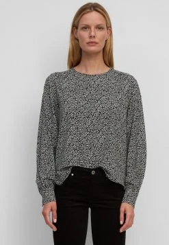 Marc O'Polo AUS LENZING™ ECOVERO™ - Langarmshirt - Multi/black | Damen