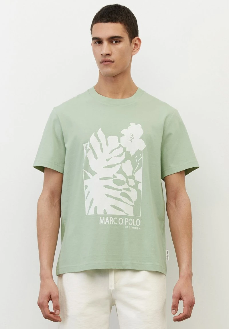 Marc O'Polo T-Shirt Print - Morning Dew | Herren 1 Marc O'Polo T-Shirt Print - Morning Dew | Herren