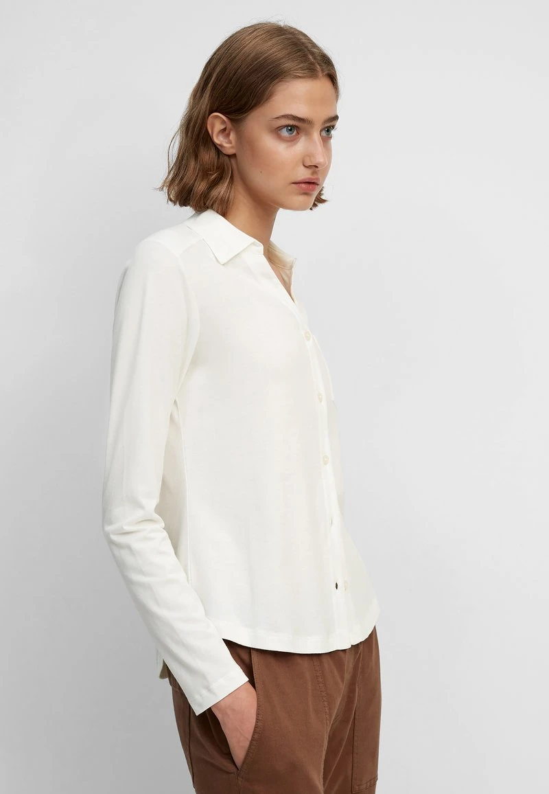 AUS ORGANIC-QUALITÄT - Hemdbluse - silky white Marc O'Polo AUS ORGANIC-QUALITÄT - Hemdbluse - Silky White | Damen -Marc O'Polo Verkäufe ca01ff6065a8497cbd5c2220607f8df1