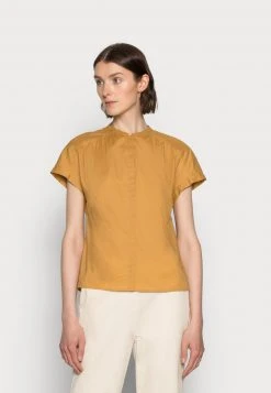 Marc O'Polo BLOUSE CREW NECK - Hemdbluse - Sweet Corn | Damen