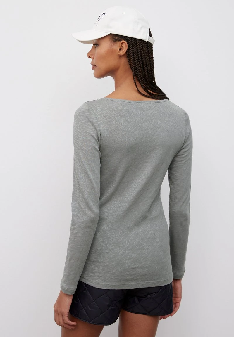 Marc O'Polo Langarmshirt - Clay Grey | Damen 2 Marc O'Polo Langarmshirt - Clay Grey | Damen – Bild 2