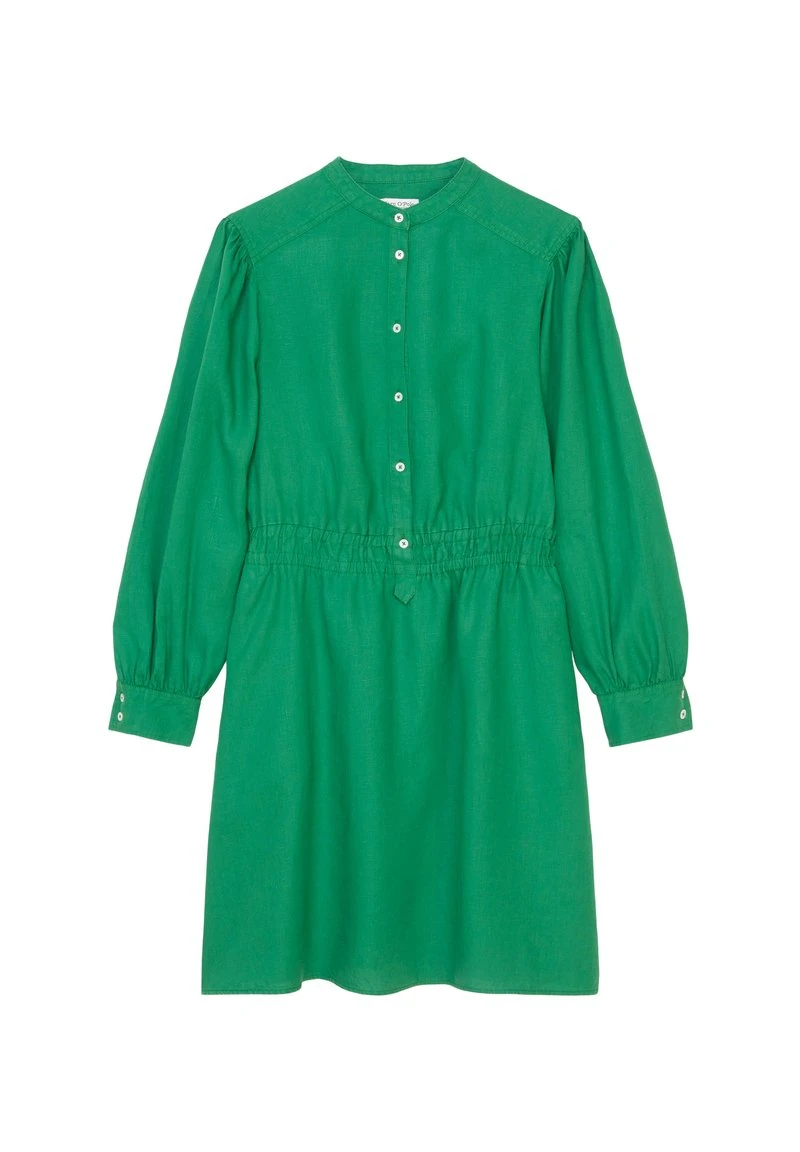STYLE, FITTED WAIST, DETAILS, SHORT LENGTH - Blusenkleid - preppy green Marc O'Polo Blusenkleid - Preppy Green | Damen -Marc O'Polo Verkäufe caffa54099da4436aea8869339a9095e