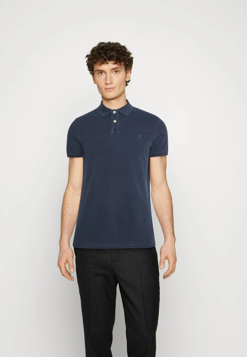 Marc O'Polo SHORT SLEEVE DETAILS - Poloshirt - Total Eclipse | Herren 1 Marc O'Polo SHORT SLEEVE DETAILS - Poloshirt - Total Eclipse | Herren