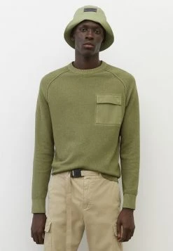 Marc O'Polo Strickpullover - Olive | Herren