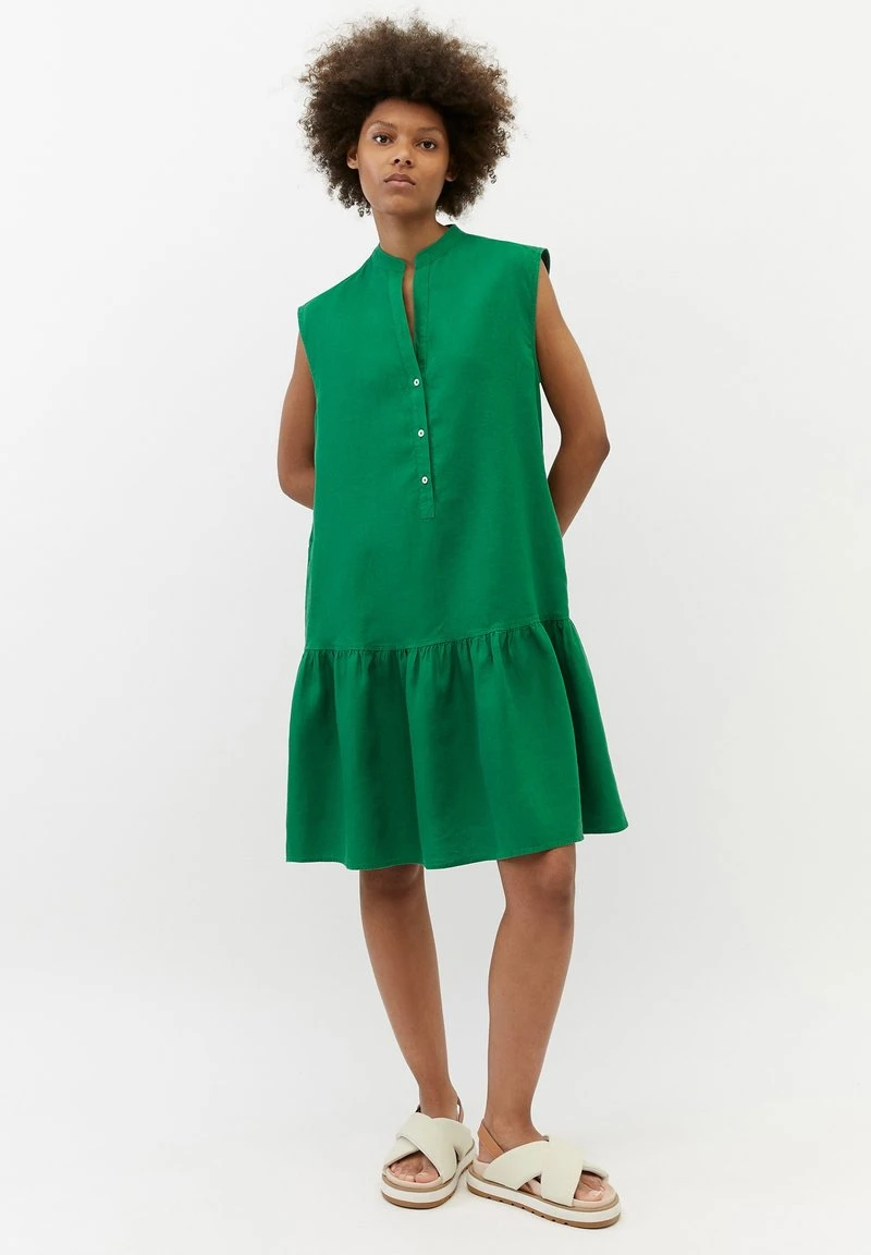 Marc O'Polo Blusenkleid - Preppy Green | Damen 2 Marc O'Polo Blusenkleid - Preppy Green | Damen – Bild 2