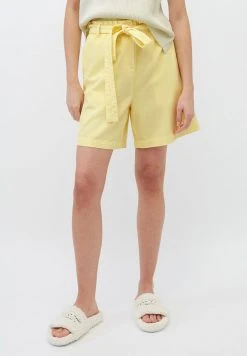 Marc O'Polo PAPERBAG STYLE, WIDE LEG - Shorts - Lemon Sorbet | Damen