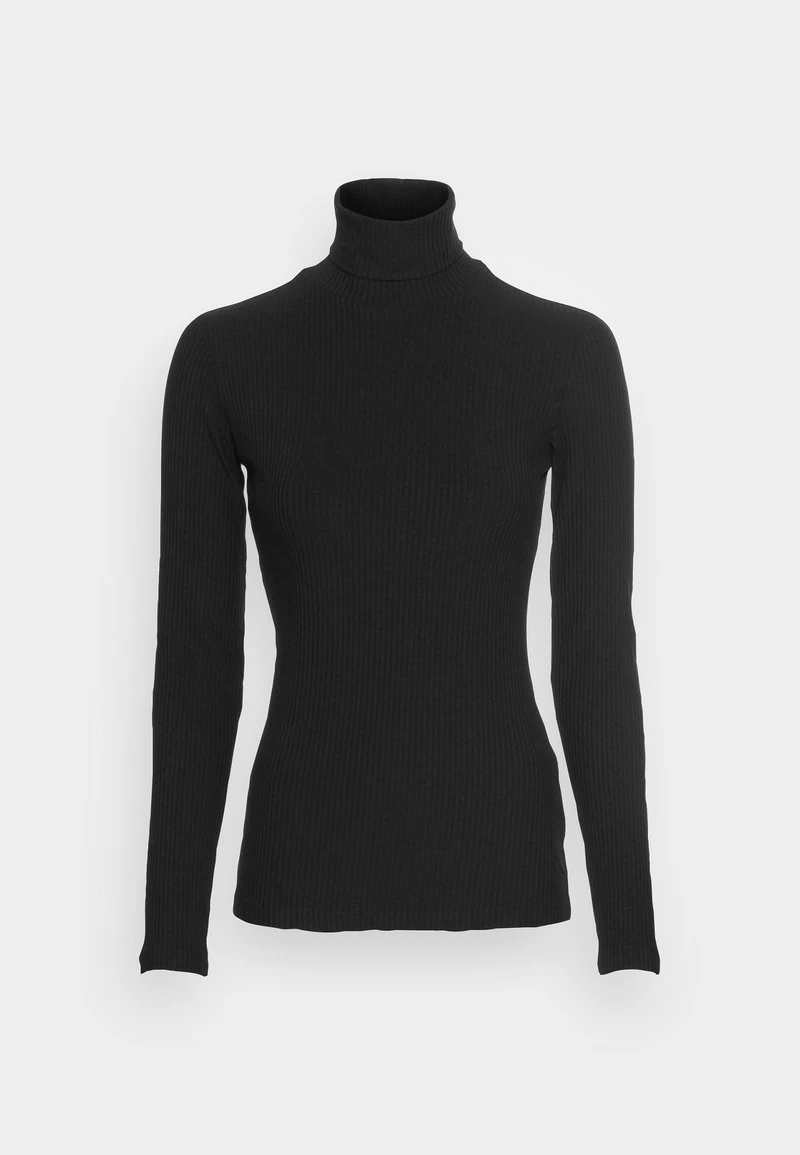 Marc O'Polo Damen LONG SLEEVE TURTLE NECK SLIM FIT - Langarmshirt - Black 4 Marc O'Polo Damen LONG SLEEVE TURTLE NECK SLIM FIT - Langarmshirt - Black – Bild 4