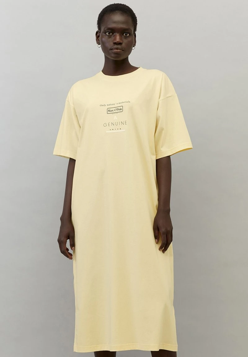 Marc O'Polo Damen ARCHIVE CODE - Jerseykleid - Pale Yellow 1 Marc O'Polo Damen ARCHIVE CODE - Jerseykleid - Pale Yellow