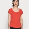 Marc O'Polo T-Shirt Basic - Burnt Orange | Damen