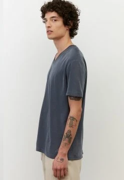 Marc O'Polo Herren IN SOFT TOUCH QUALITÄT - T-Shirt Basic - Dark Navy -Marc O'Polo Verkäufe d0b8bca58d3f4a4bb3ad3d56243553e7
