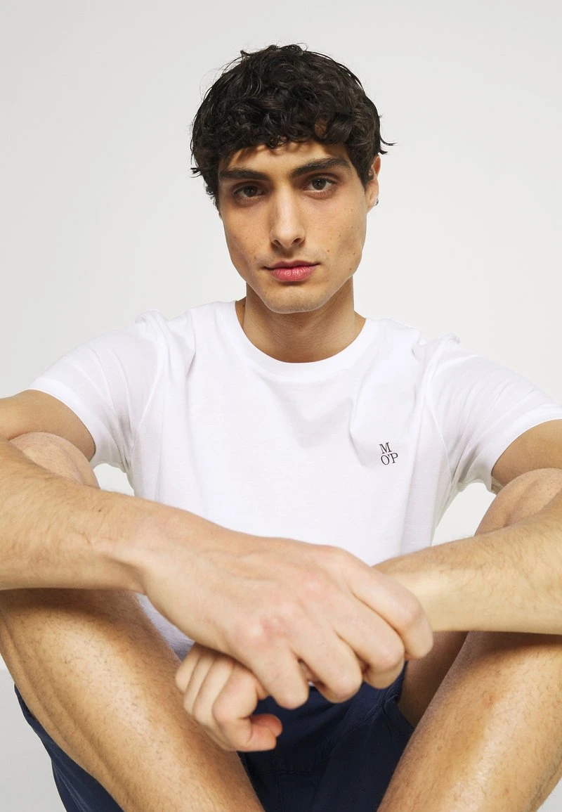 Marc O'Polo Herren SHORT SLEEVE - T-Shirt Basic - White 4 Marc O'Polo Herren SHORT SLEEVE - T-Shirt Basic - White – Bild 4
