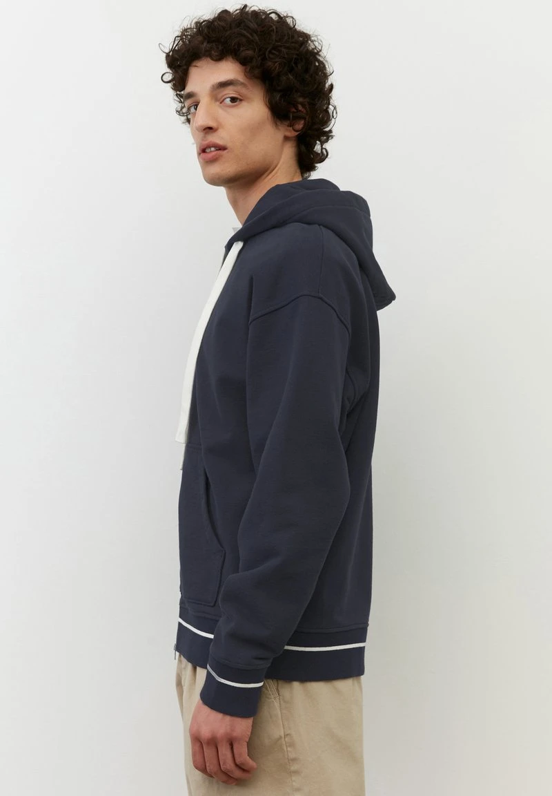 Marc O'Polo Sweatjacke - Dark Navy | Herren 3 Marc O'Polo Sweatjacke - Dark Navy | Herren – Bild 3
