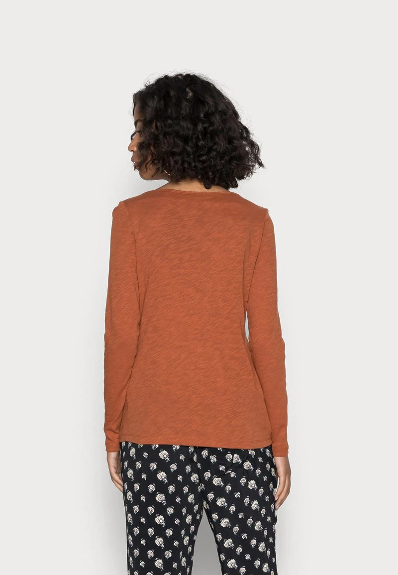 Marc O'Polo LONG SLEEVE BOAT NECK - Langarmshirt - Rustic Orange | Damen 3 Marc O'Polo LONG SLEEVE BOAT NECK - Langarmshirt - Rustic Orange | Damen – Bild 3
