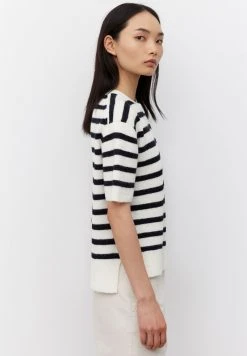 Marc O'Polo KURZARM - T-Shirt Print - White | Damen -Marc O'Polo Verkäufe d30acd738c4b41ca8ba4e8903c735b59