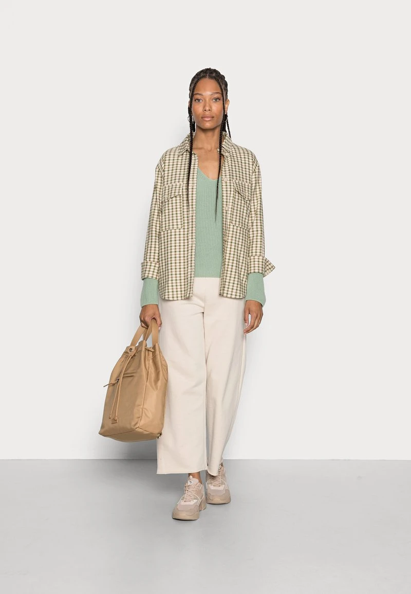 Marc O'Polo LONGSLEEVE V NECK - Strickpullover - Breezy Mint | Damen 2 Marc O'Polo LONGSLEEVE V NECK - Strickpullover - Breezy Mint | Damen – Bild 2
