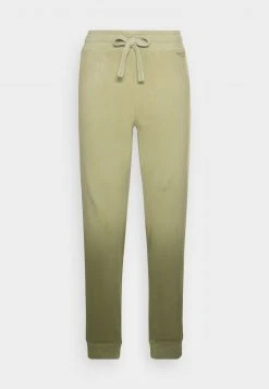Marc O'Polo PANTS STRAIGHT FIT ELASTIC WAISTBAND DIP DYE - Jogginghose - Multi/green Shades | Damen