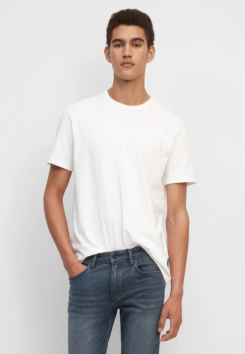 Marc O'Polo AUS HOCHWERTIGER - T-Shirt Basic - White | Herren 1 Marc O'Polo AUS HOCHWERTIGER - T-Shirt Basic - White | Herren