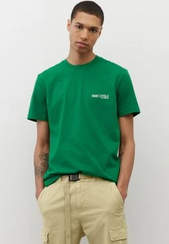 Marc O'Polo Herren T-Shirt Print - Mowed Lawn