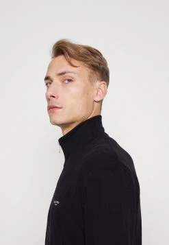 Marc O'Polo ZIPPER JACKET LONG SLEEVE - Sweatjacke - Black | Herren -Marc O'Polo Verkäufe d5c14b0256e5450f98a3af4115ecf4af