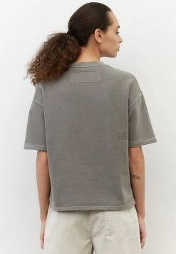 Marc O'Polo Damen T-Shirt Basic - Mop Grey New -Marc O'Polo Verkäufe d6e67256077445089847b9b33127d374